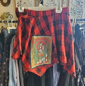 Fleetwood plaid skirt